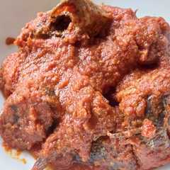 A picture of Sambal Ikan Tongkol/Cakalang.