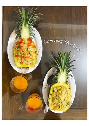 Hình của món Cơm rang thái.