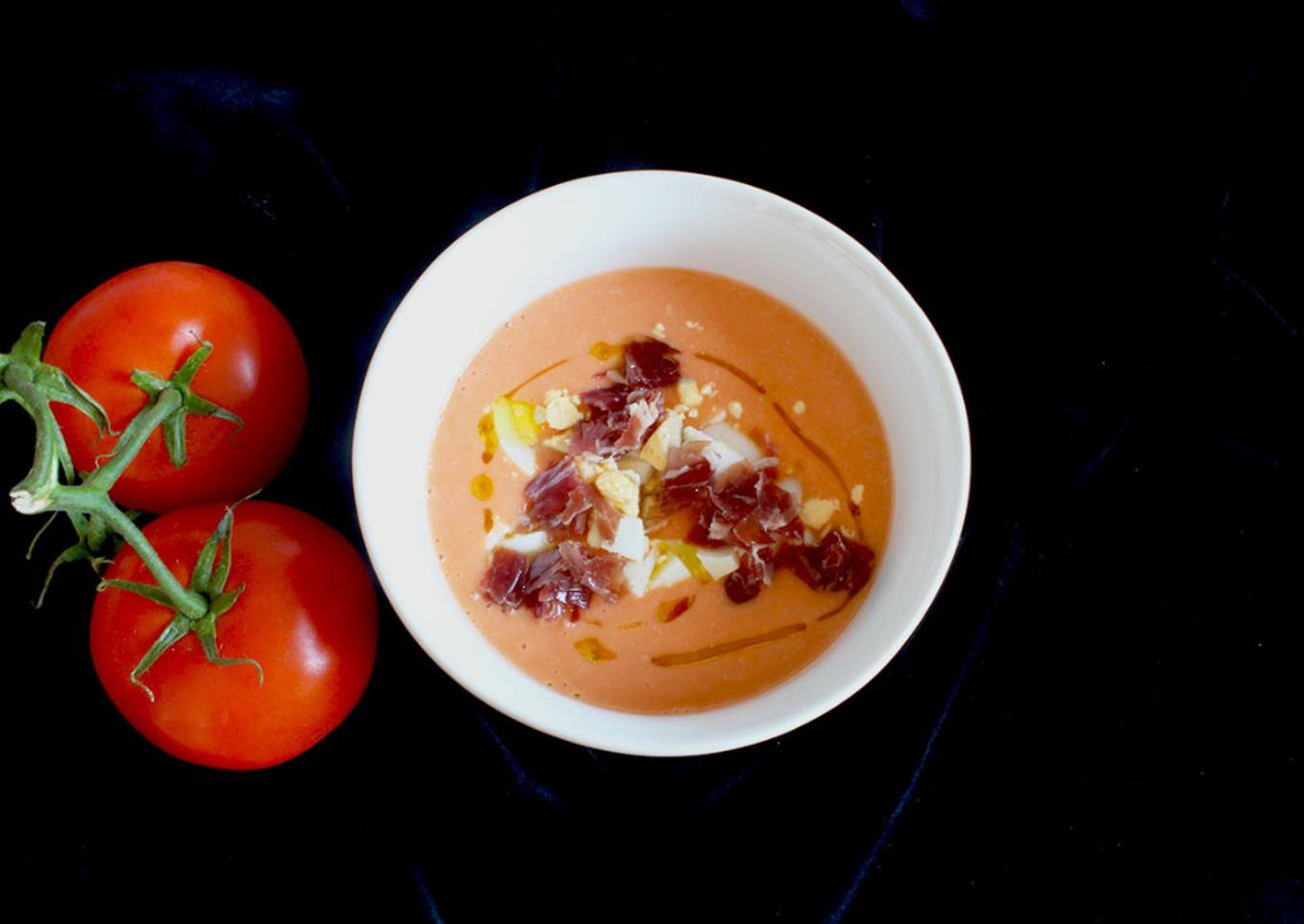 Salmorejo cordobés sin gluten