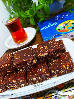 عکسی از دستور اسنک خرما