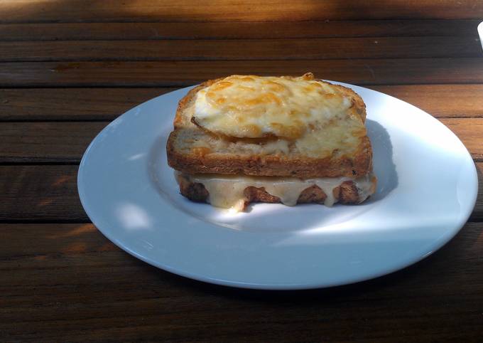Recipe of Any-night-of-the-week croque madame - c&#39;est divine!
