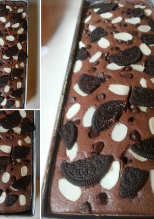 Foto resep Brownies Panggang Putih Telur