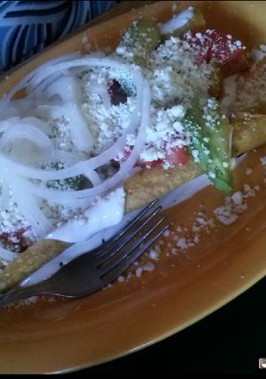 A picture of Shredded Beef Flautas.