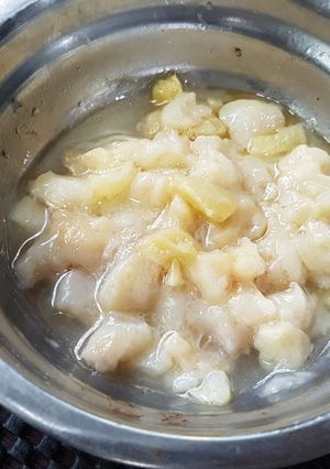 Foto resep Steamed Dori with Ginger and sesame oil (Mpasi 6m+)
