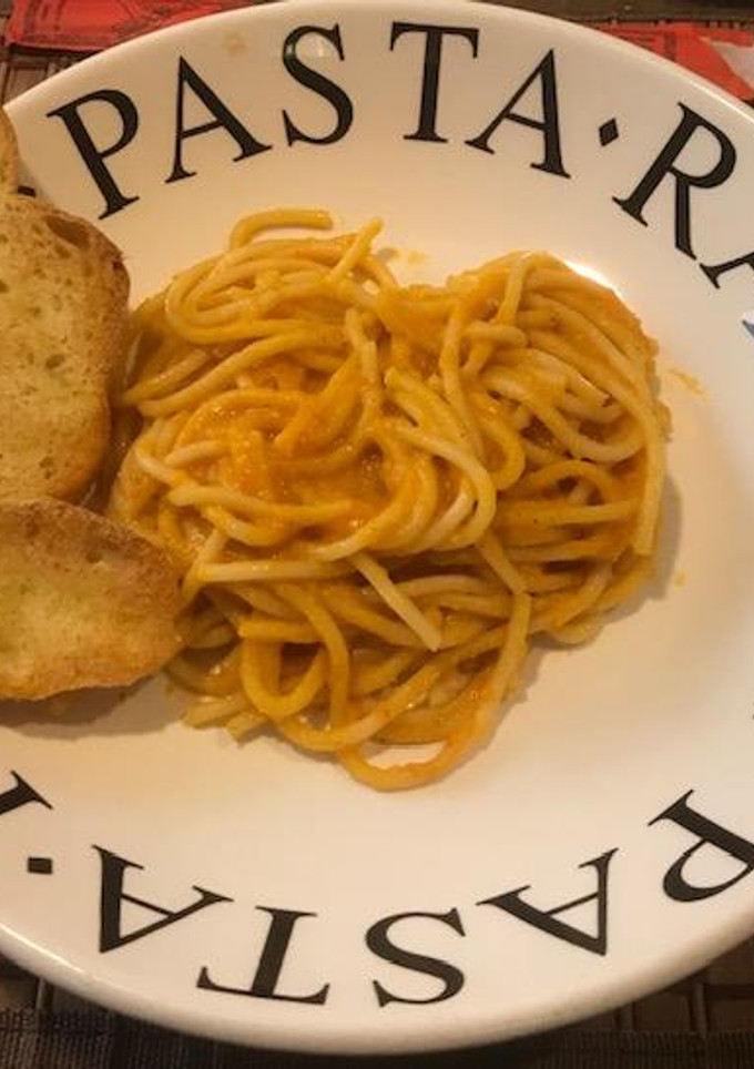 Una foto de Spaghetti con chipotle