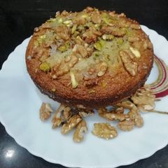 A picture of Walnut & Banana Cake.