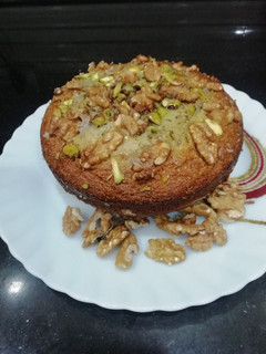 A picture of Walnut & Banana Cake.