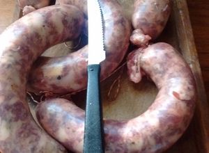 Una foto de Chorizo Argentino de puro cerdo casero (con variantes)