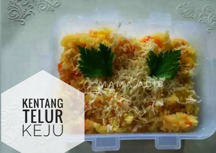 Mpasi 8 mo+ kentang keju