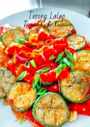 Foto resep Terong Lalap Tomat Cabe Garam