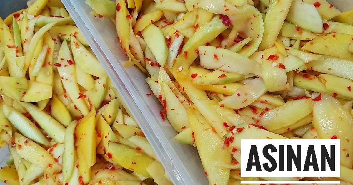 Resep Asinan Mangga Enak Dan Sederhana Ala Rumahan Cookpad