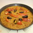 Paella de bogavante europeo