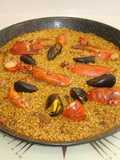 Paella de bogavante europeo