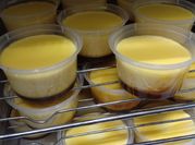 Gambar custard caramel pudding