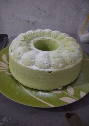 Foto resep Bolu pandan kukus