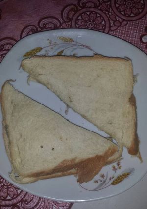 A picture of Sardine sandwich.