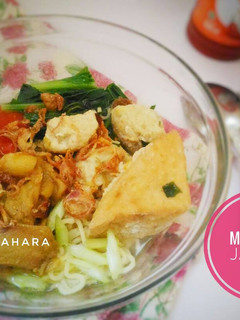 Foto resep Mie Ayam Jamur Bakso