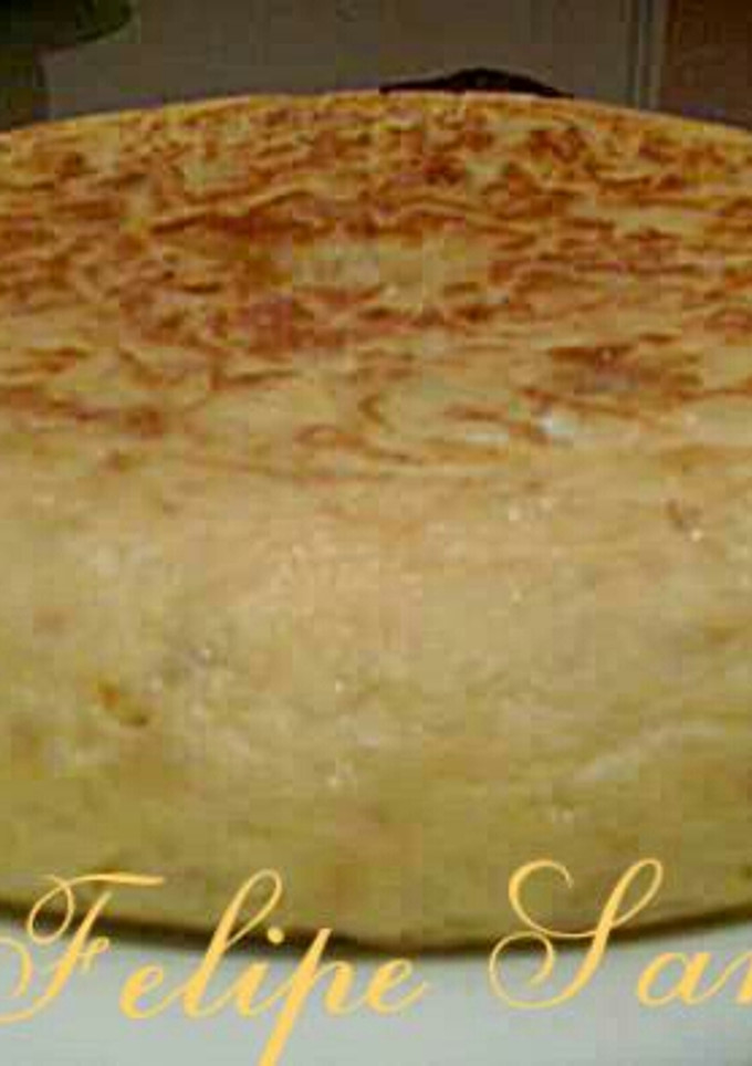 Una foto de Tortilla de patatas y calabacín