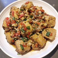 A picture of Stuffed Tofu Puffs.