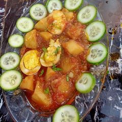 A picture of Anda gravy.