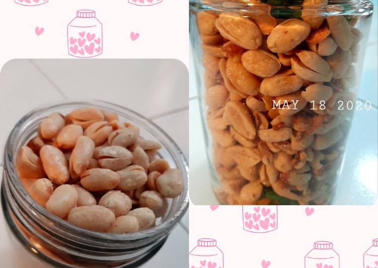 Cara Gampang Menyiapkan Kacang Goreng Bawang Santan Anti Gagal