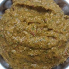 A picture of Coriander chutney.