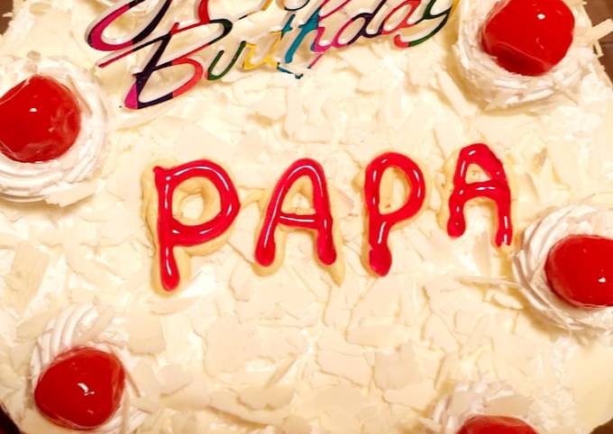 Recipe of Perfect White forest cream chesse cake