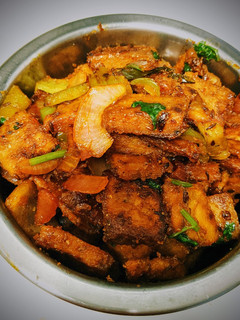 A picture of Chilli Parotta.