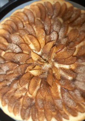 Una foto de Tarta de Manzanas en Flor