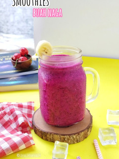 Foto resep Smoothies Buah Naga