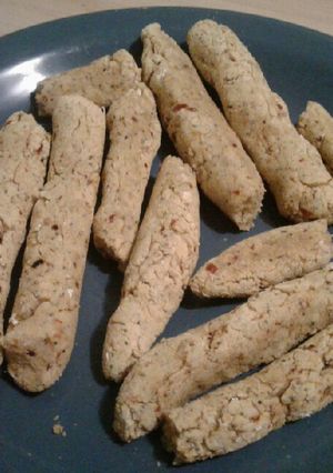 Una foto de Palitos grisines de avena y harina de garbanzo
