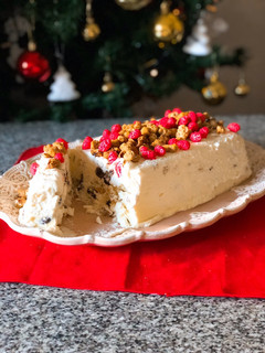 Una foto de Turrón Helado