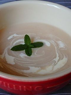 Birsalma krémleves recept fotója