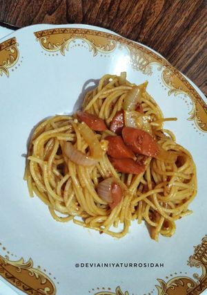 Foto resep Spaghetti Sederhana ala-ala rumahan