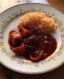 Carne enchilada