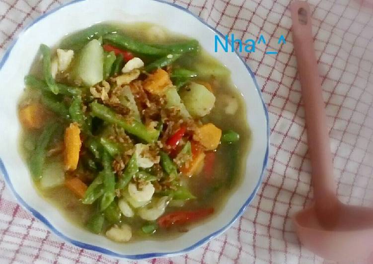 Sayur Kacang Panjang campur Udang
