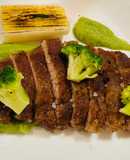 Sous vide tarja brokkoli velouté mártással