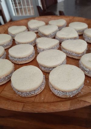 Una foto de Alfajores de Maicena