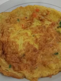 Foto resep Omelet Jamur Pedas