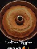 Traditional Egyptian Orange Cake