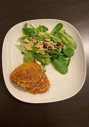 Une photo de Galettes lentilles corail (végétarienne)