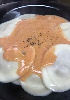 Una foto de Salsa rosa de Roquefort