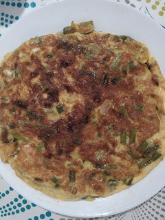 Una foto de Tortilla de espárragos trigueros