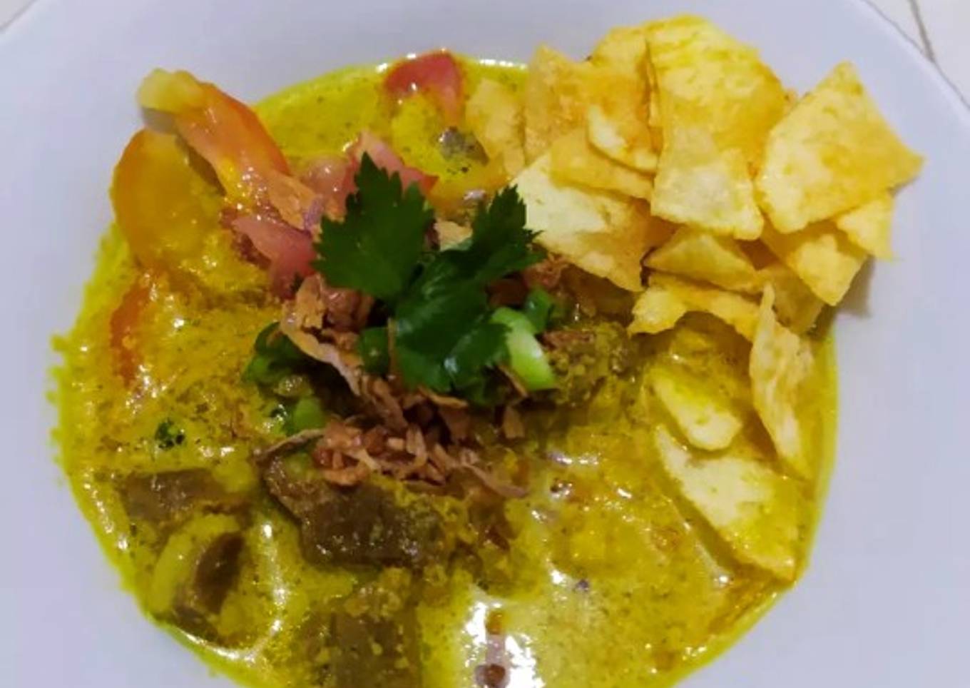 Soto Kuning Daging