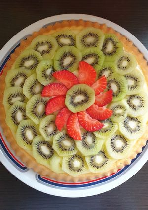 Gyümölcstorta recept fotója