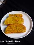 Garlic Butter Bread (Garlic Ciabatta Pane)