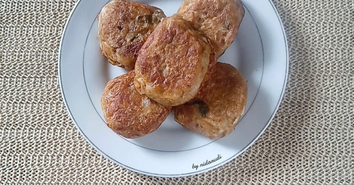 Perkedel Kentang Kornet Tuna