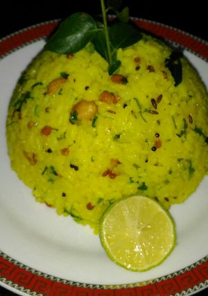 A picture of Lemon Rice.