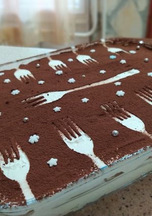 Tiramisu 🇮🇹 /Kíra módra / recept fotója