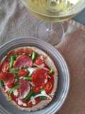 Pizza de pan Pita